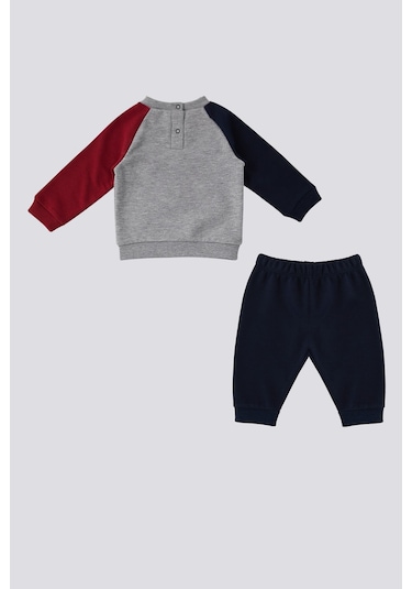 U.s. Polo Assn. Erkek Bebek Gri 2'li Takım Gri