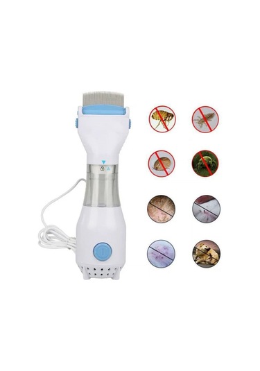 Moveevo Evcil Hayvan Elektrikli Bit Kaldırıcı Fırça - Yüksek Frekanslı Titreşimli Diş Tasarımı, 2 Filtre İle Temizlik Avrupa Standartı