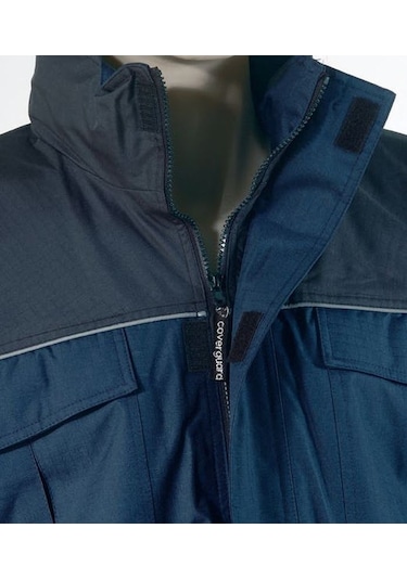 Erkek Lacivert/siyah Rıpstop Parka 5rıpb Lacivert - Siyah