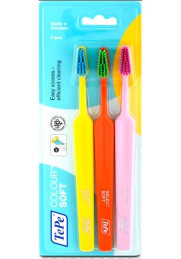 Tepe Colour Soft Diş Fırçası 3'lü
