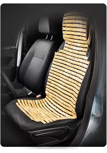 Skyway Skyway Massage-06 Bambu Bej Masajlı Koltuk Kılıfı 242164110