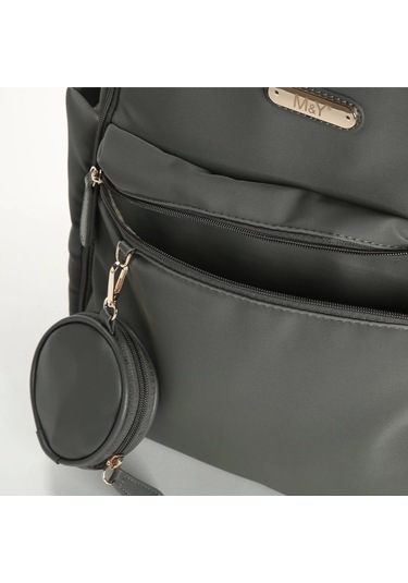 M&y Diamond Anne Bebek Bakım Sırt Çantası 7345 Gri Gri