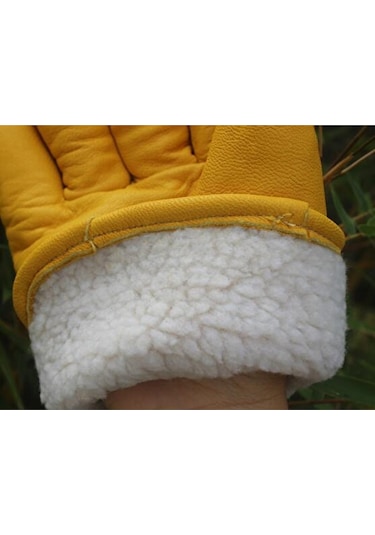 Ccgloball Soğuk Eldivenler Kalınlaşır Sarım - L