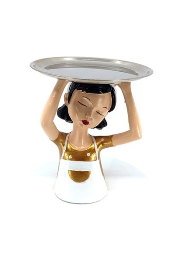 Tepsili Kız Biblo (509338602)