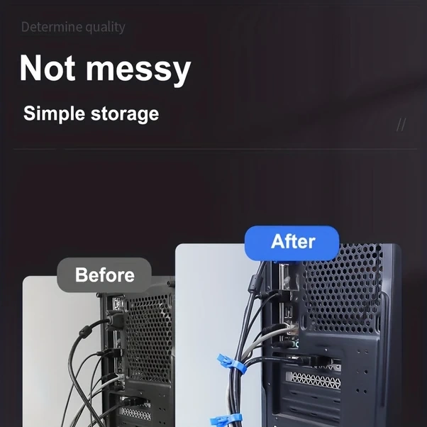 Chenkestoreone 100 Adet Karışık Naylon Kablo Bağı, Sökülebilir Kaydırmalı Düğüm Ev Ofis Bahçe Endüstri Diğer