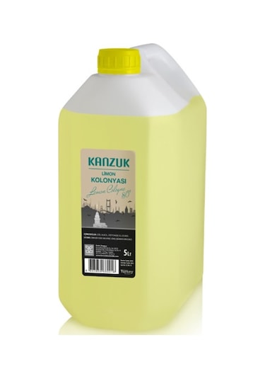Kanzuk 80 Derece Limon Kolonyası Bidon 2 x 5 L