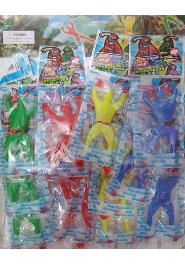 12 Adet Akrobat - Cama Yapışan Örümcek Adam