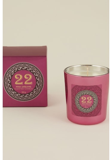 Karaca Home Pop Art Koleksiyonu 22 Pink Dreams Kokulu Mum Pembe