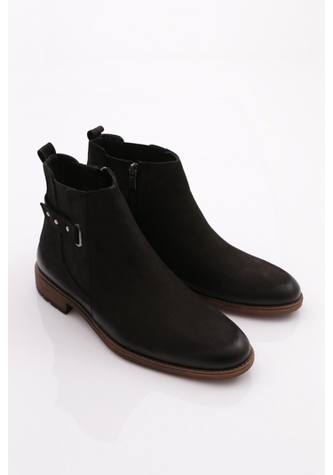 Dgn 8706 Erkek Klasik Bot 8706-1219-R1627 Siyah