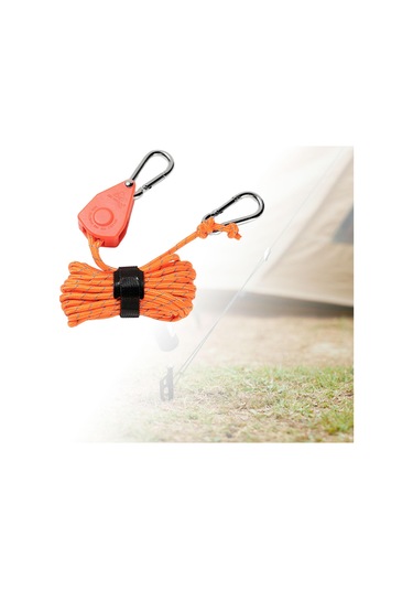 Suntek Cırcırlı Askı Halat Askısı Hızlı Kilitleme Turuncu Turuncu