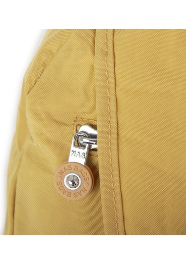Nas Bag Unisex Zararlı Kimyasal İçermeyen Waterproof Sırt Çantası Sarı Sarı