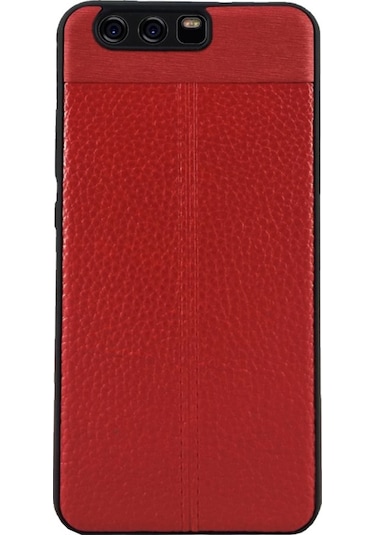 Fitcase Huawei P10 Auto Focus Silikon Arka Kapak Kirmizi 249836182