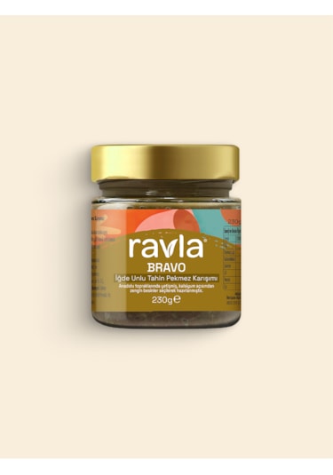 Ravla Bravo İğde Unlu Tahin Pekmez Karışımı - 230g