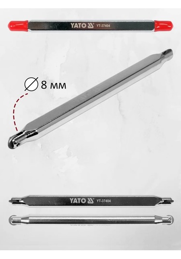 Yato Feraçoy İçin Çift Taraflı 120 Mm Kalem, D8 Mm, Yt-37404 351089924