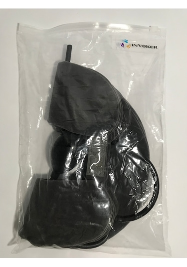 Üç Katlı Boyun Sorunları Fıtık Yastığı Şişme Pompalı Boyun Yastığı