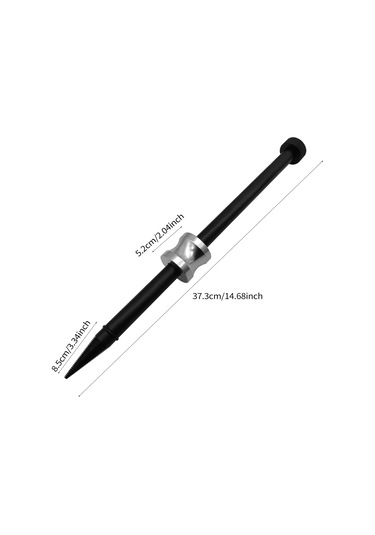 Enjektör Conta Halkası Çıkarma Aleti, Sürgülü Çekiçli Dizel Enjektör C Siyah