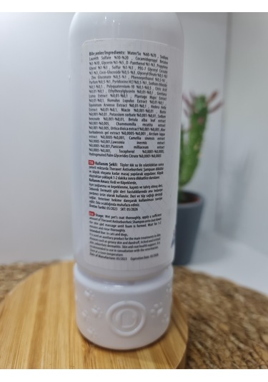 Theravet Antiseborrheic Shampoo Kedi Köpek Şampuanı