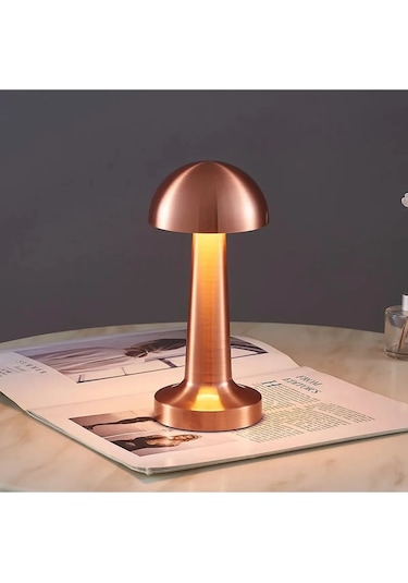 Şarjlı Masa Lambası Dimmerli Dokunmatik Lizbon Dekoratif Abajur