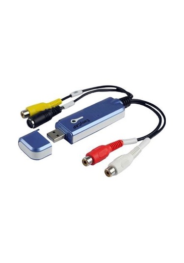 Sones Easycap Usb 2.0 Video Yakalama Ve Sesli Düzenleme Ntsc/pal/secam, Video Formatını Destekler Mavi Mavi