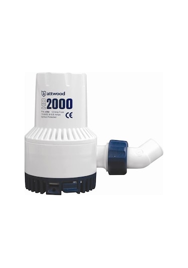 Attwood Ağır Hizmet Sintine Pompası 2000 GPH 12V