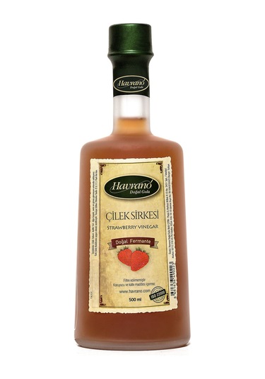 Havrano Doğal Çilek Sirkesi 500 ML