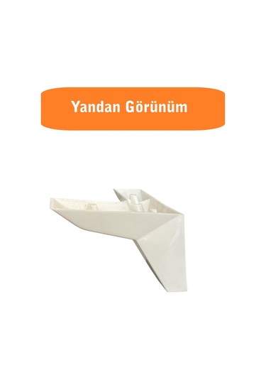 Homdep Kanepe Koltuk Tv Ünitesi Konsol Yükseltme Loft Model Plastik Ayak 11 Cm Beyaz Renk 1 Adet Beyaz