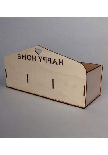 Woodiks Çay Poşeti Standı - "happy Home" 176271786 Diğer