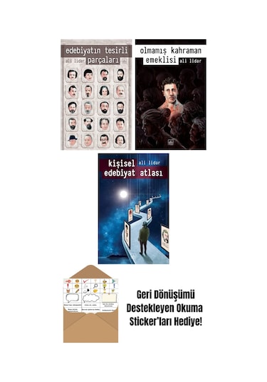 Edebiyatın Tesirli Parçaları + Olmamış Kahraman Emeklisi + Kişisel Edebiyat Atlası