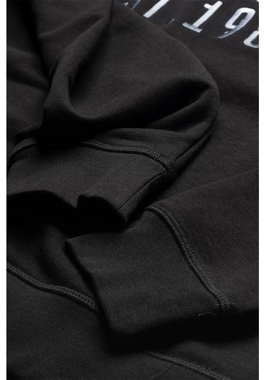 Guess Erkek Siyah Sweatshirt Siyah
