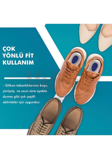 Medigel MG01 - Silikon Ortopedik Topuk Dikeni İçin Yumuşak Tabanlık