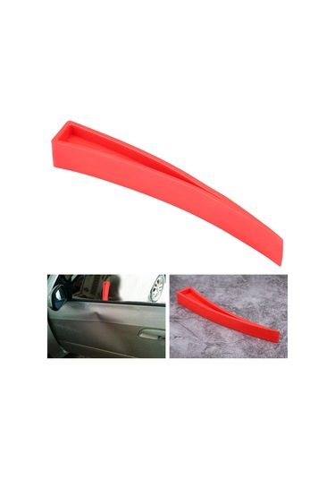 Konesam Kırmızı Nilon Araba Kapı Çukuru Tamiri Aracı - Pencerelerde Boşluk Oluşturma, Döşeme Ve Ev Aletleri Düzenleme İçin Dayanıklı Takım
