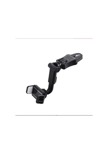 Yuntech01 Siyah Gri Otomobil Yolcu Koltuğu Telefon Tutucu Dayanıklı Kompakt Navigasyon Sabitleyici Evrensel Stant Siyah