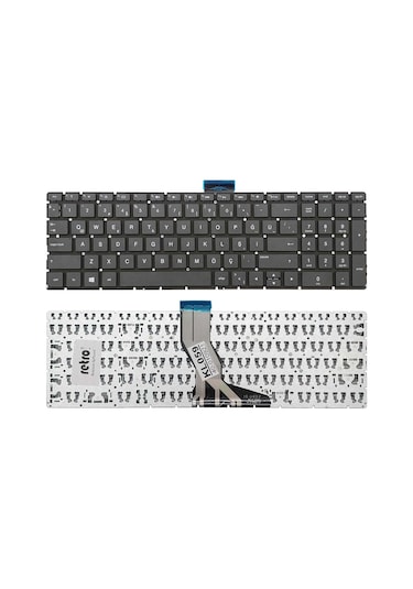 Hp Pk132043a00 İle Uyumlu Notebook Klavyesi - Siyah - Tr