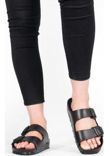 Birkenstock 129423 Arizona Eva Unisex Terlik Siyah Siyah