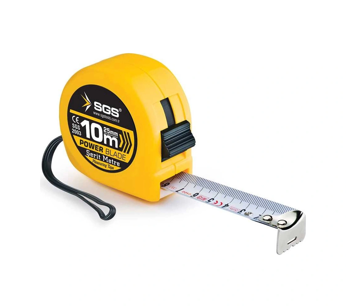 Sgs Şerit Metre 10 Mt 25 Mm Sgs2003 10 M