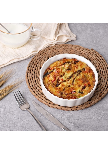 Xurunkeji 5 Oz Creme Brulee Kapları, Yuvarlak Yivli Kiş Kapları, Tart Tepsisi, Fırında Pişirmeye Uygun Kaplar, Sufle, 6'lı Paket Kaplar Beyaz Xurunkeji 5 Oz Creme Brulee Kapları, Yuvarlak Yivli Kiş Kapları, Tart Tepsisi, Fırında Pişirmeye Uygun Kaplar, Sufle, 6'lı Paket Kaplar Beyaz