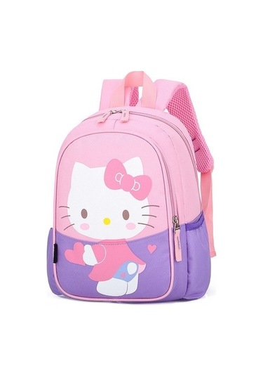 Hello Kitty Desenli Sırt Çantası - Pembe Odvo2y Pembe - Mavi