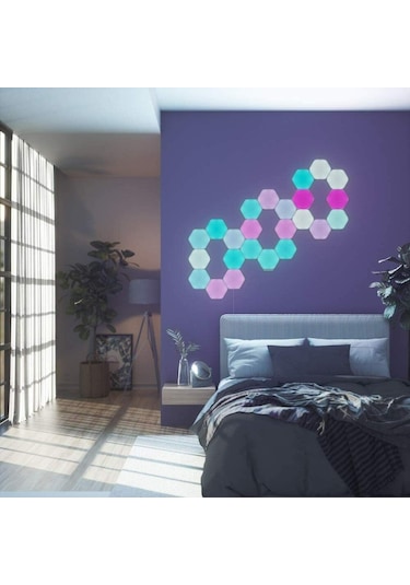 Nanoleaf Canvas 9 Panel Altıgen Akıllı Led Aydınlatma