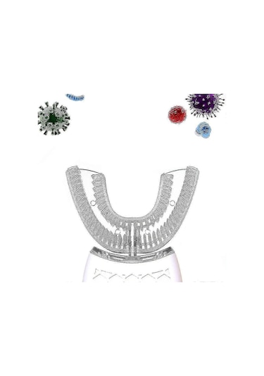 Elektrikli Ultrasonik Diş Fırçası Silikon U Şeklinde Diş Beyazlatma Bakım Aracı Yetişkin Elektrikli Diş Fırçası Db