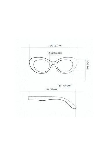 Okkialini Paris Bambina Çocuk Güneş Gözlüğü Krem 3/5 Yaş Krem