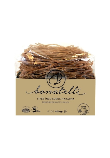 Bonatelli Siyez İnce Çubuk Makarna 400 G