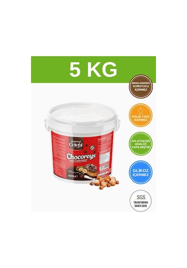 Kakaolu Fındık Kreması 5 Kg - Sürülebir Kahvaltılık