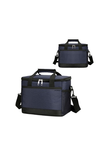 Lıcorıce Açık Taşınabilir Piknik Yalıtım Soğutma Çanta-s Mavi