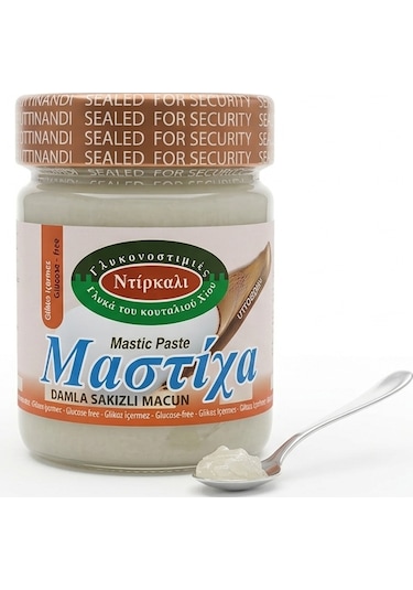 Dırkalı Mastiha Glikozsuz Damla Sakızlı Macun 370 G
