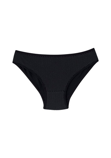 Kadın Desenli Karışık Renkli Külot Slip 7'li Paket Pamuklu Likralı Çok Renkli 1