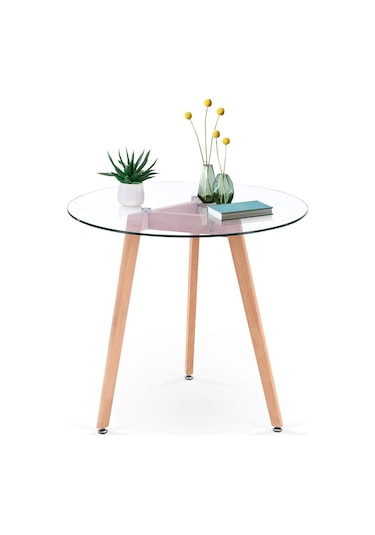 Decovizyon Vinta Ahşap Yemek Masası