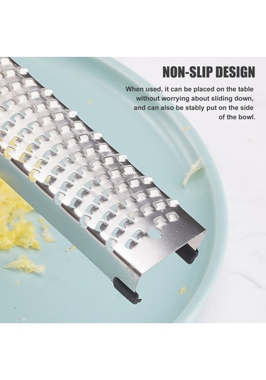 Narenciye Zester Peynir Rende Paslanmaz Çelik Narenciye Siyah Siyah