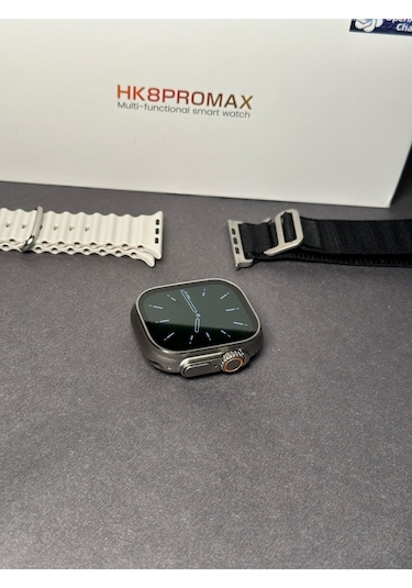 Watch 8 Ultra Hk8 Pro Max 2.05 Hd Amoled Ekran Chatgpt'li Yapay Zeka Sistemli Versyon 2