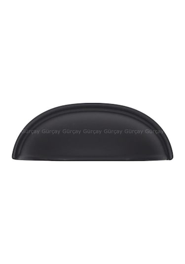 Gürçayhırdavat Gürçay Lüks Çanak Kulp Siyah 64Mm (2 Adet)