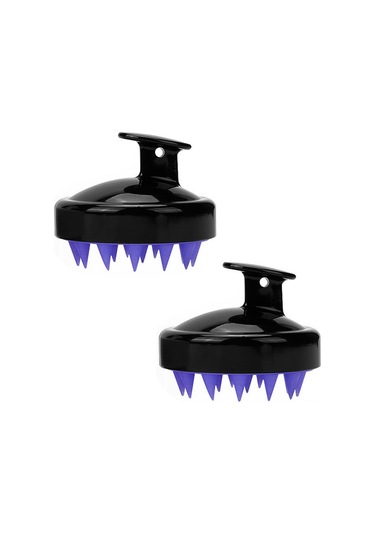 Mufunye Suya Dayanıklı Silikon Saç Derisi Masaj Fırçası - Tek Parça Opp Ambalaj